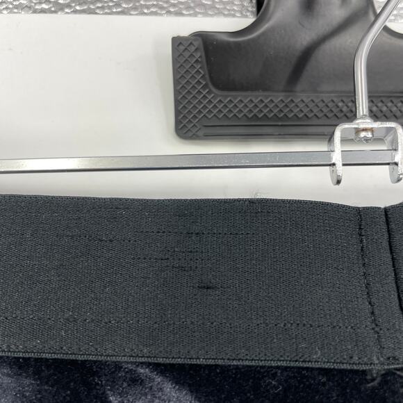 Free People Leggings Womens Size Small Cropped Velvet Ruched Black FP Movement - Picture 3 of 6